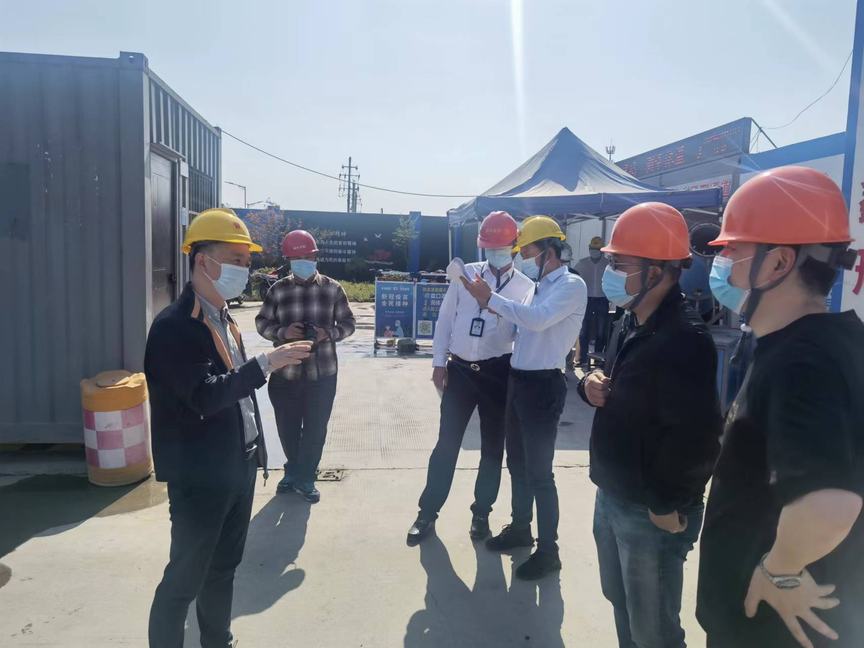 嘉興建設局副局長(cháng)指導疫情防控工作